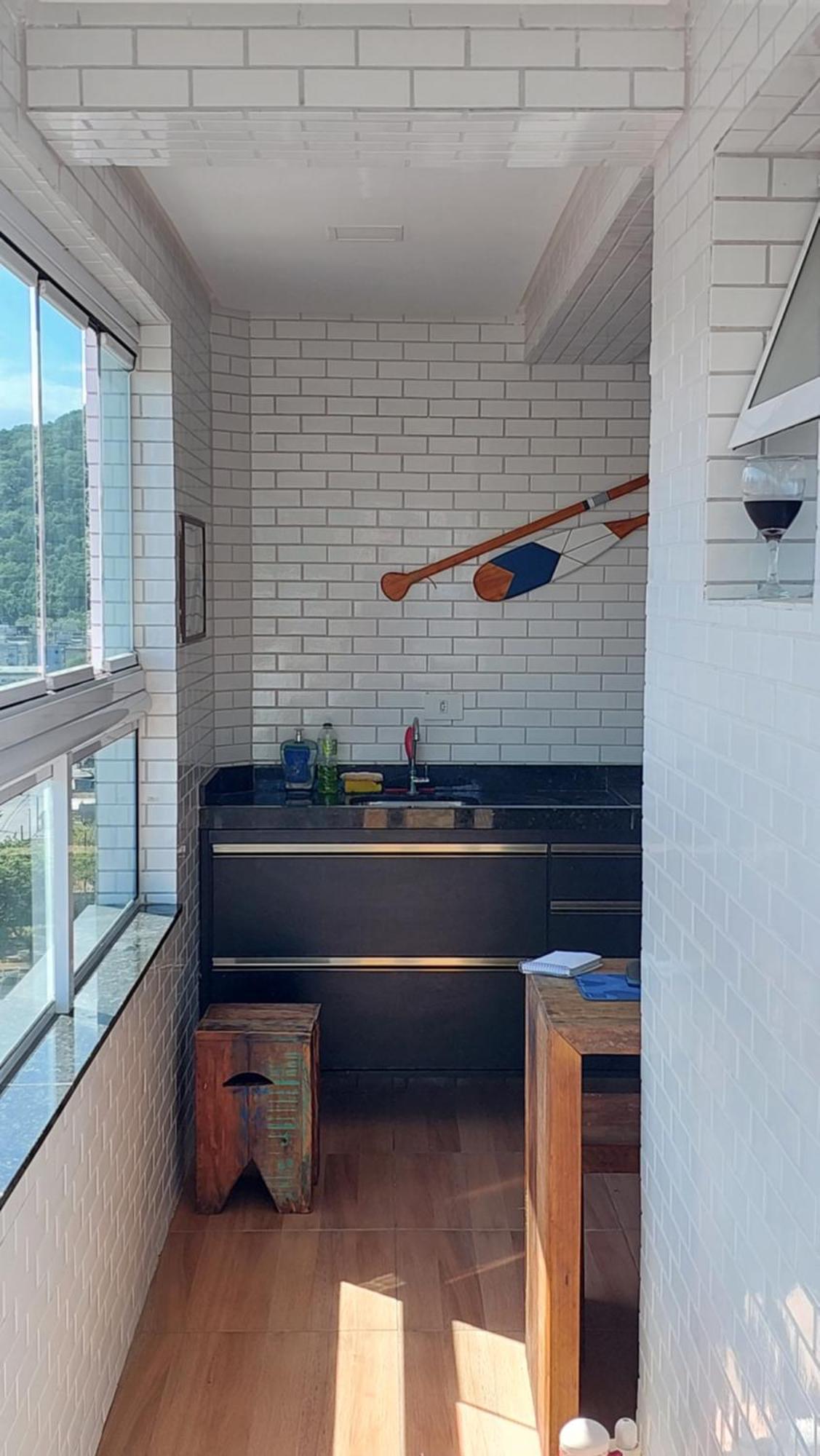 Apartamento Praia Grande -Canto Do Forte Eksteriør bilde